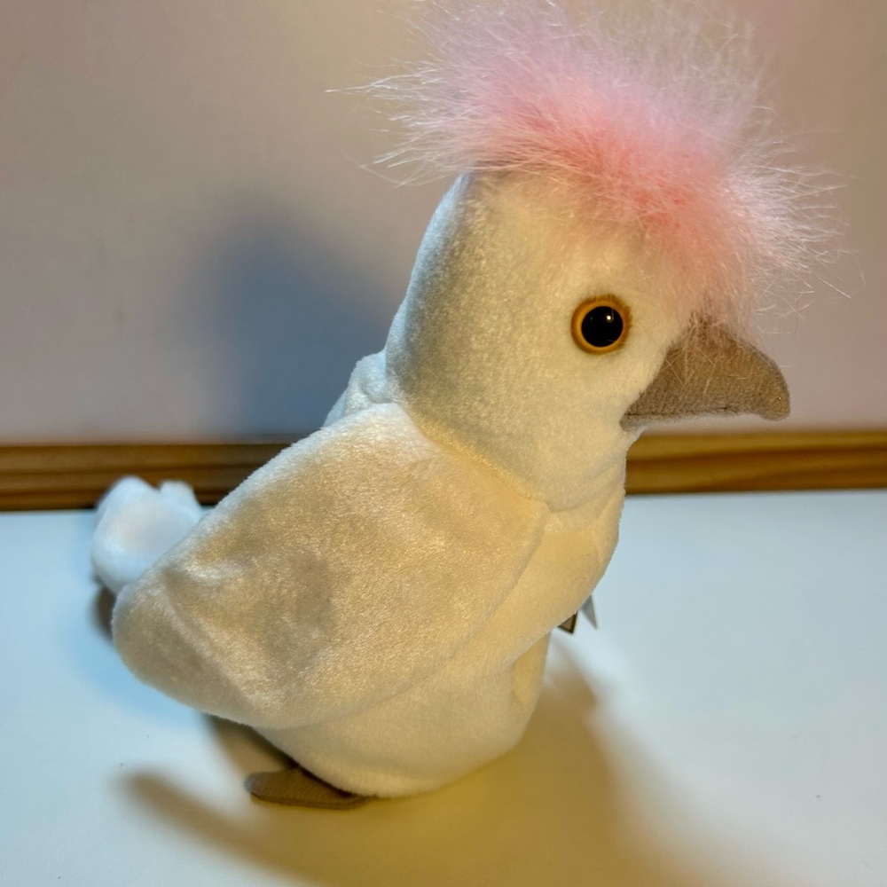 ✅NWT Ty Beanie Baby "KuKu" bird, great for fans and collectors.
